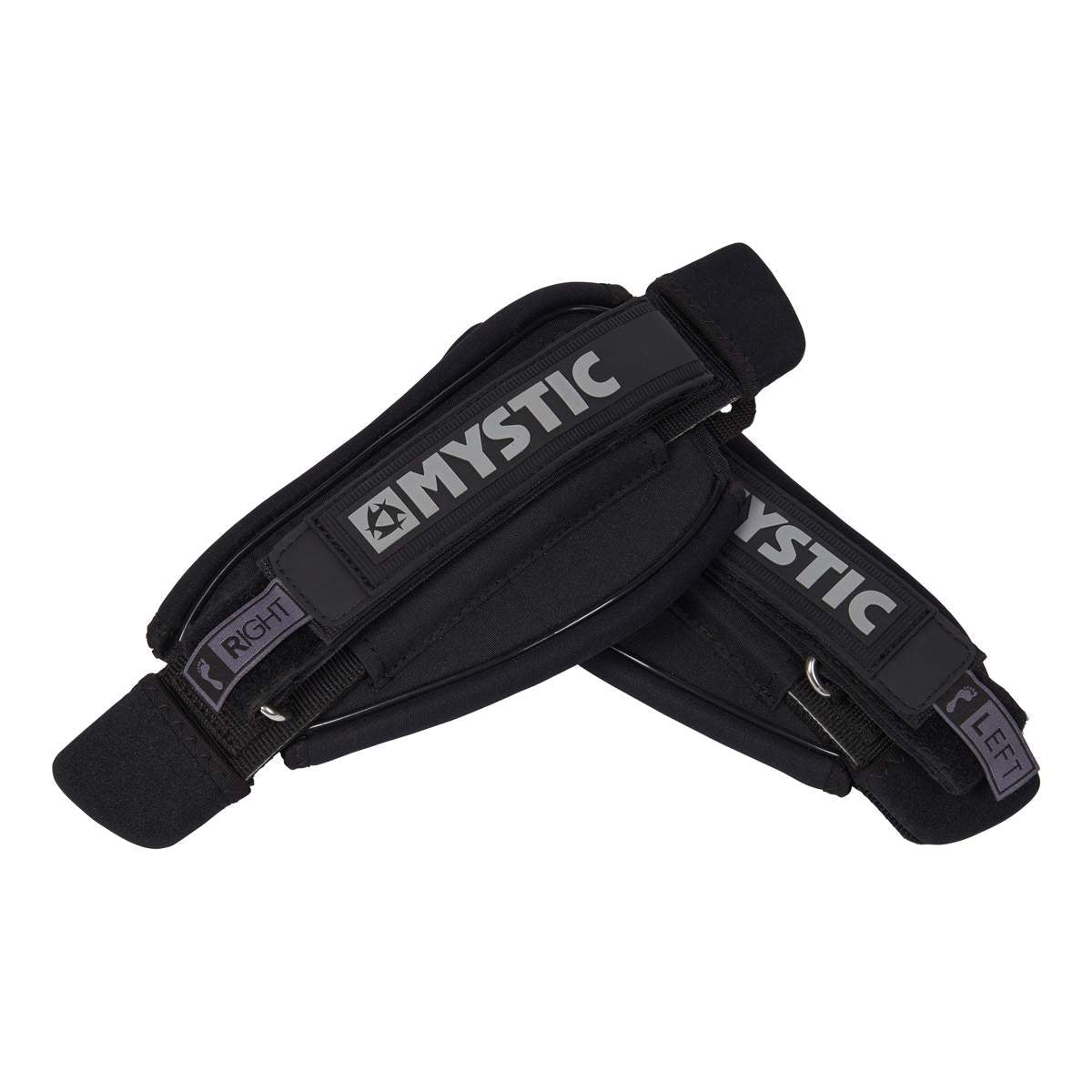 Mystic - Kite Footstrap Asymmetrical - Black - 2026 - The Kitesurf Centre