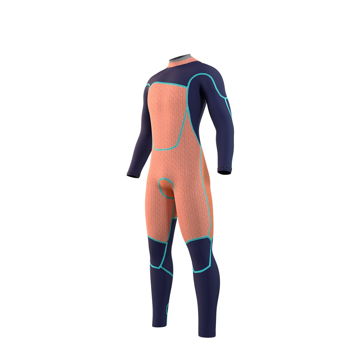 Mystic - Majestic Fullsuit 4/3mm Back Zip - Black - 2026 - The Kitesurf Centre