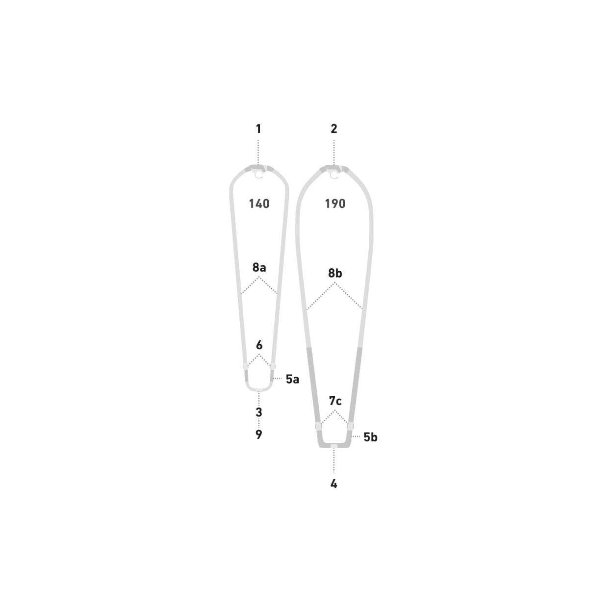 Duotone Windsurfing - Duotone EVA grip Platinum Aero (2pcs) (SS22 - onw) - The Kitesurf Centre