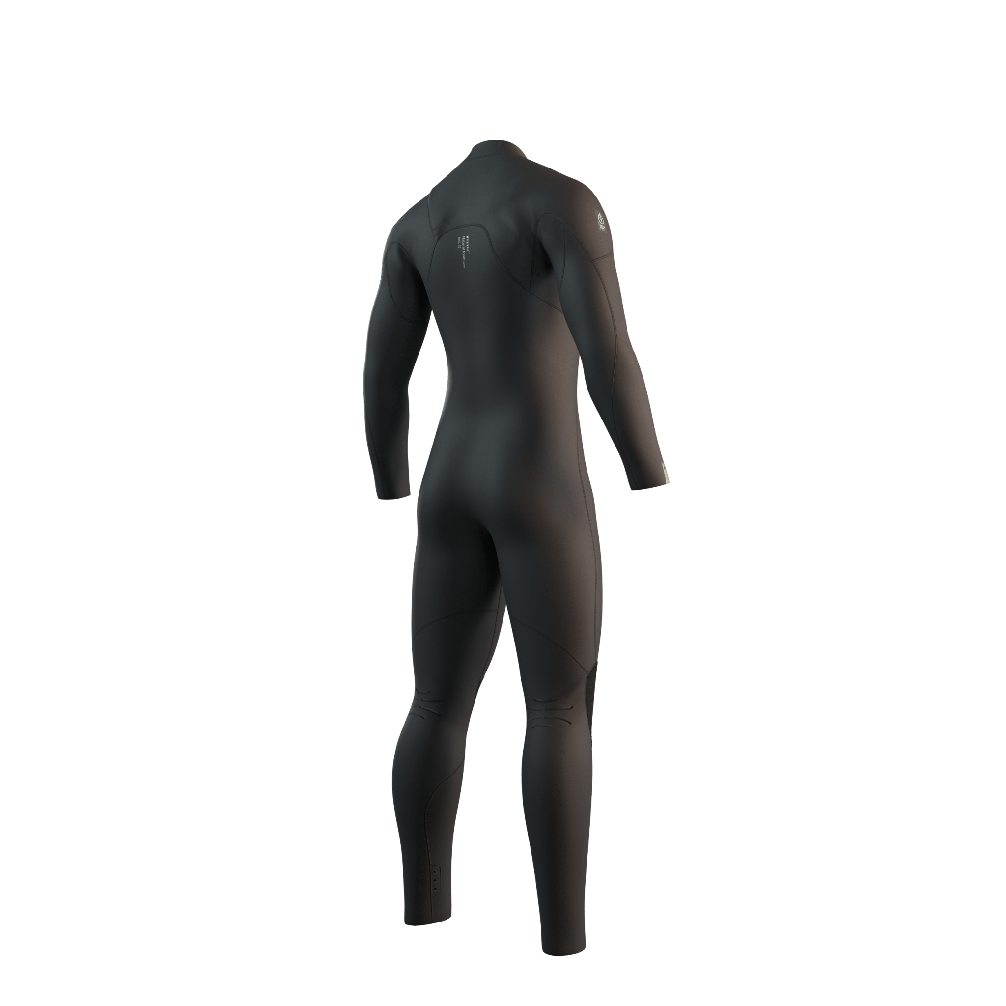 Mystic - Evolve Fullsuit 3/2mm FrontZip Men - NATURAL FOAM - Black - 2026 - The Kitesurf Centre