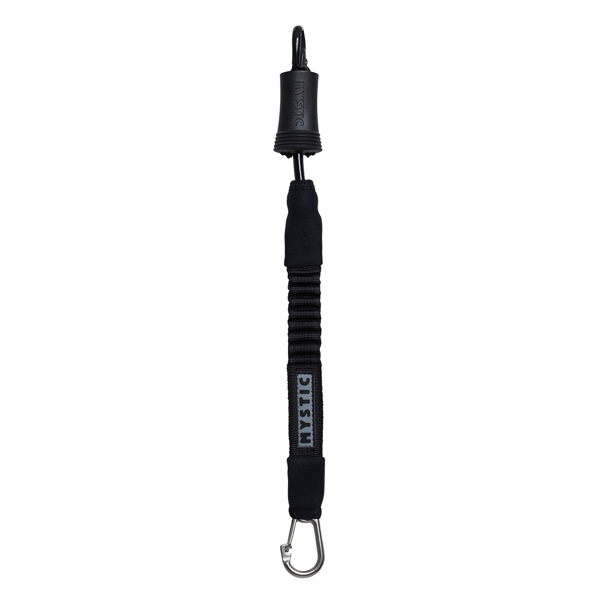 Mystic - Kite Safety Leash Short - Black / Grey - 2026 - The Kitesurf Centre