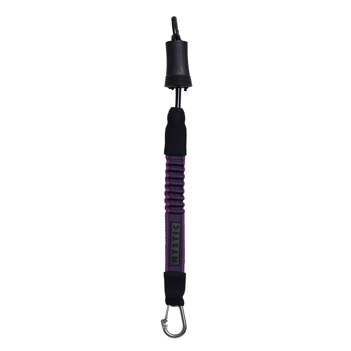Mystic - Kite Safety Leash Short - Purple / Grey - 2026 - The Kitesurf Centre