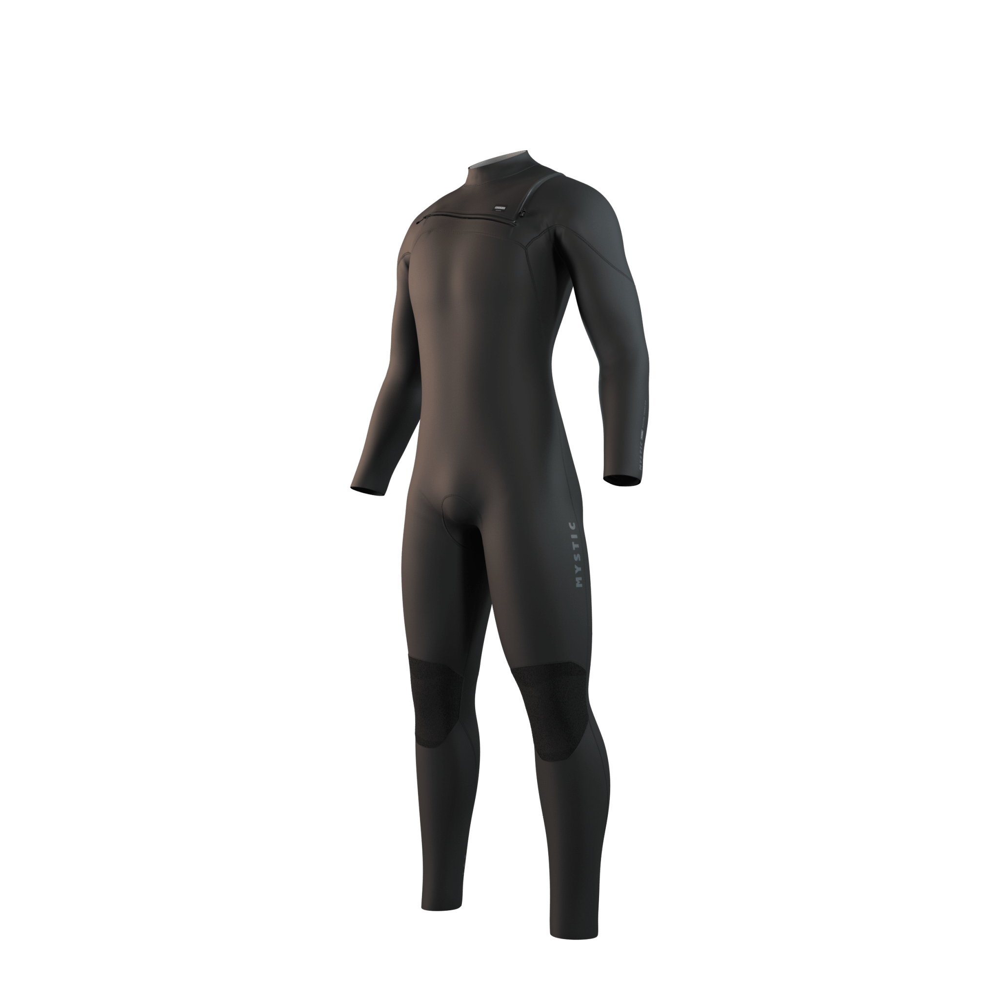 Mystic - Motion Fullsuit 3/2mm FrontZip - Black - 2026 - The Kitesurf Centre
