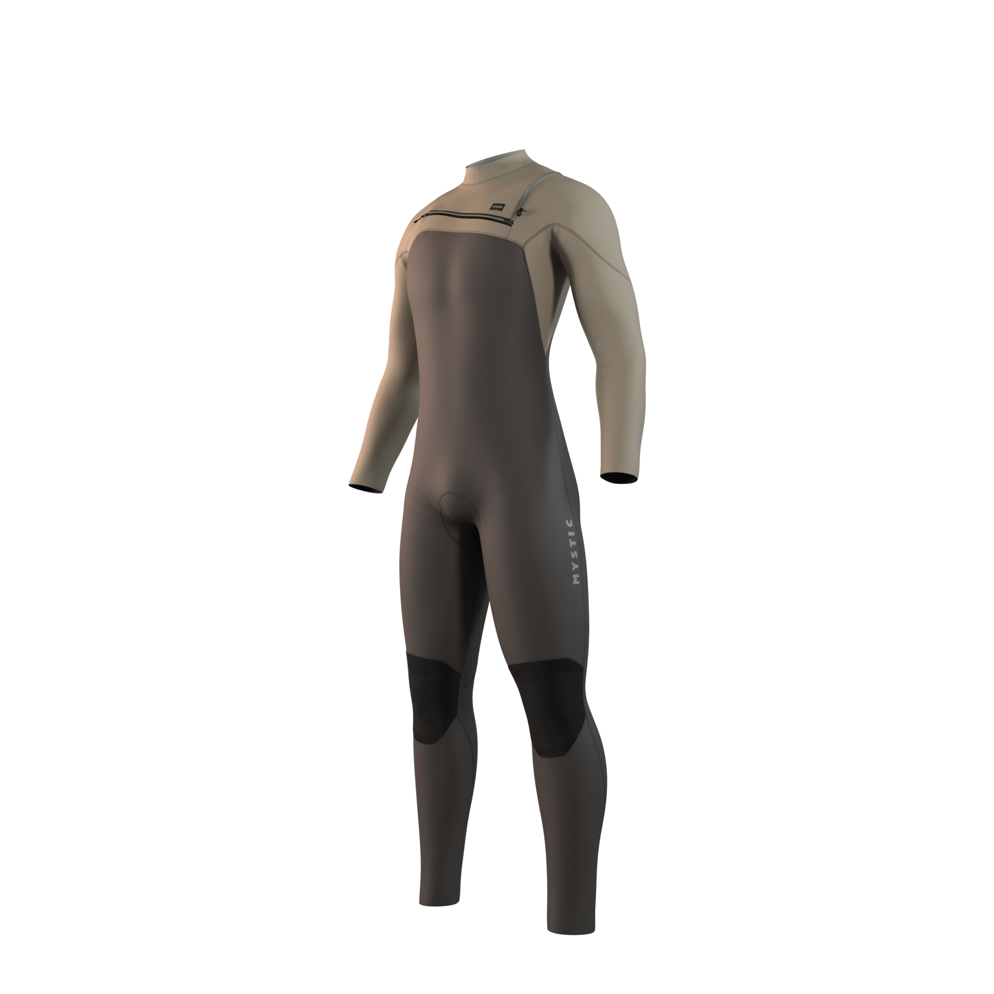 Mystic - Motion Fullsuit 5/3mm FrontZip - Truffle - 2026 - The Kitesurf Centre