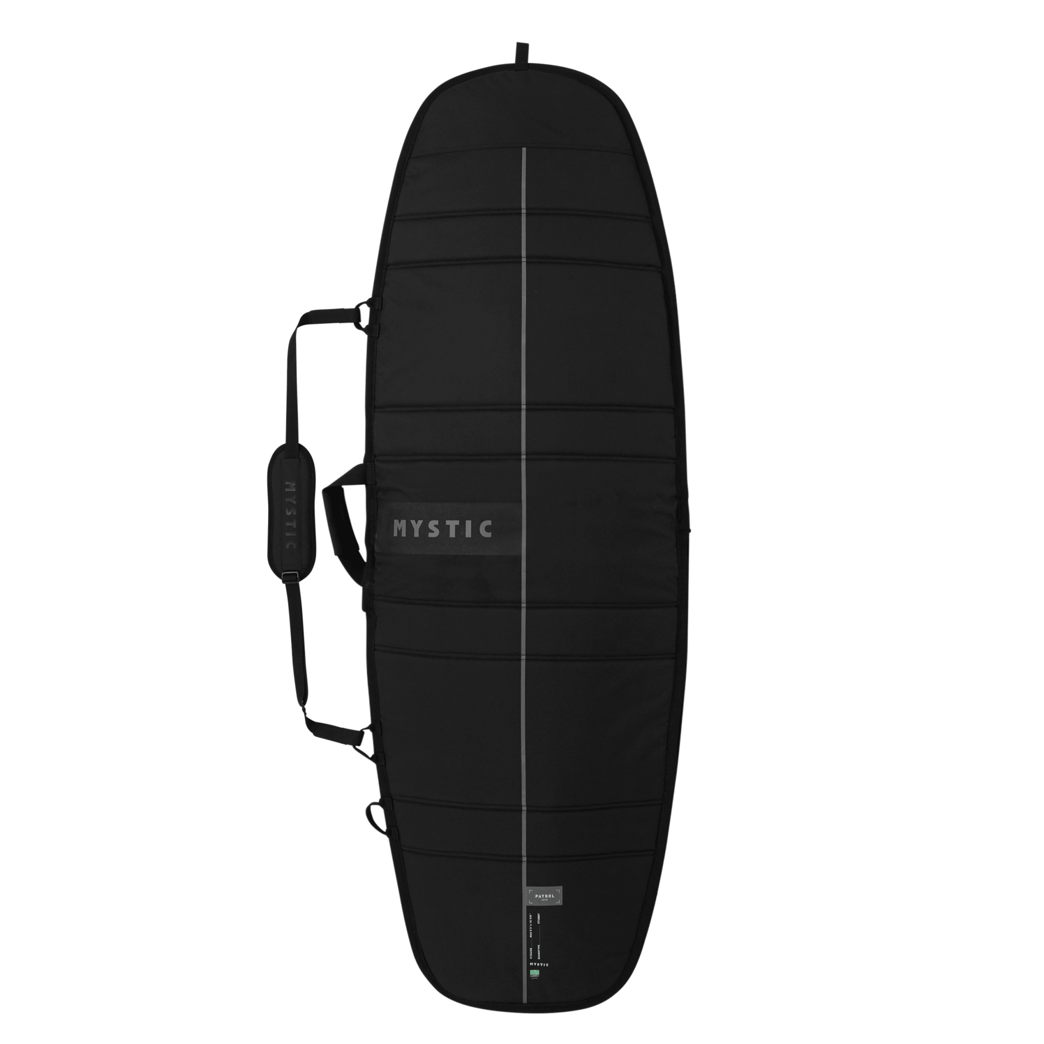 Mystic - Patrol Day Cover Stubby - Black - 2026 - The Kitesurf Centre