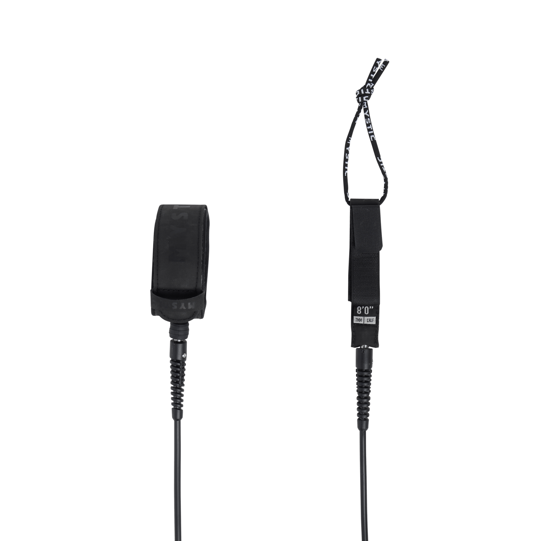 Mystic - Surf Leash Calf - Black - 2026 - The Kitesurf Centre